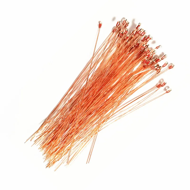 5PCS MF51 Precision Glass NTC 10K/50K/100K 3435 3470 3950 60mm Thermistor negative temperature Thermal Resistor For 3D Printer - купить по