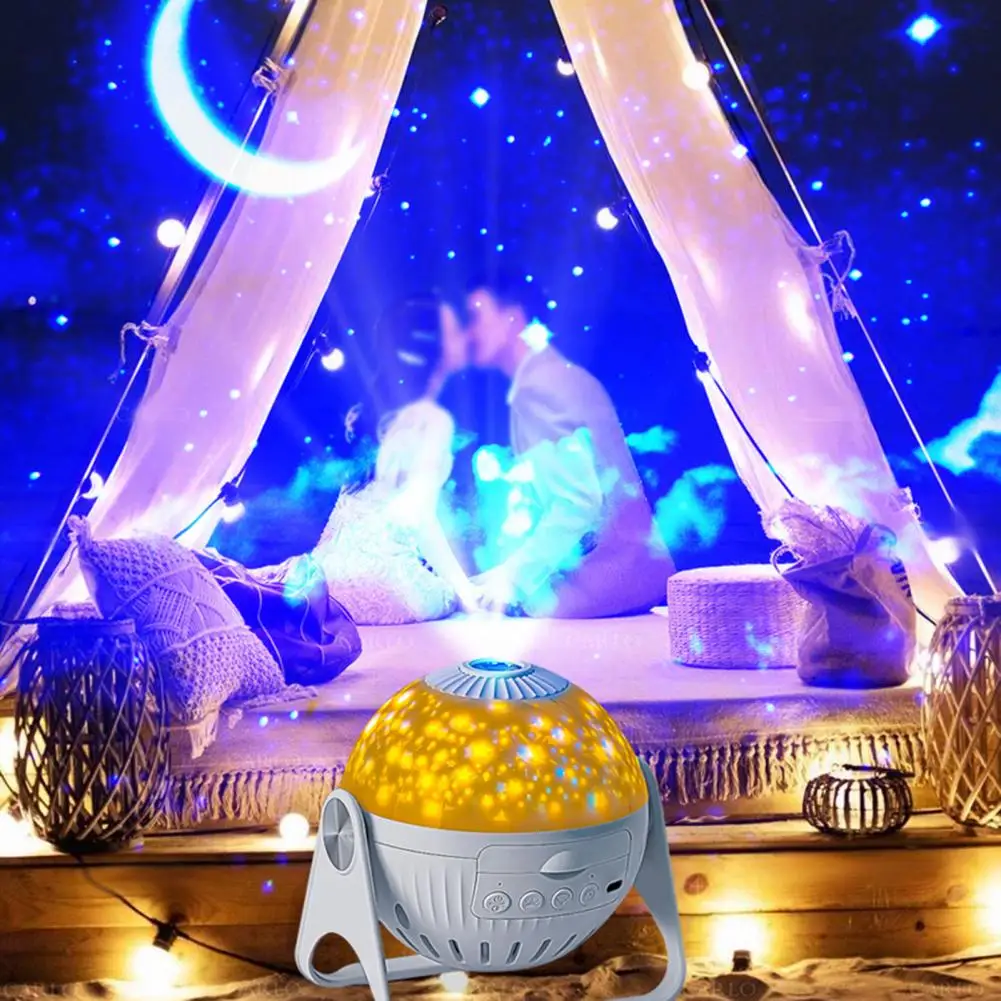 

Projection Light Vibrant Colors Adjusted Angles Gorgeous Creative Starry Effect Decorating High Brightness Night Light