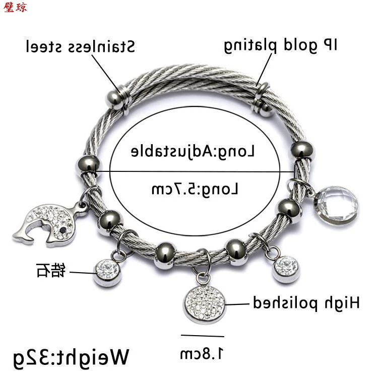 Исламский турецкий этнический браслет из нержавеющей стали с эластичным глазом