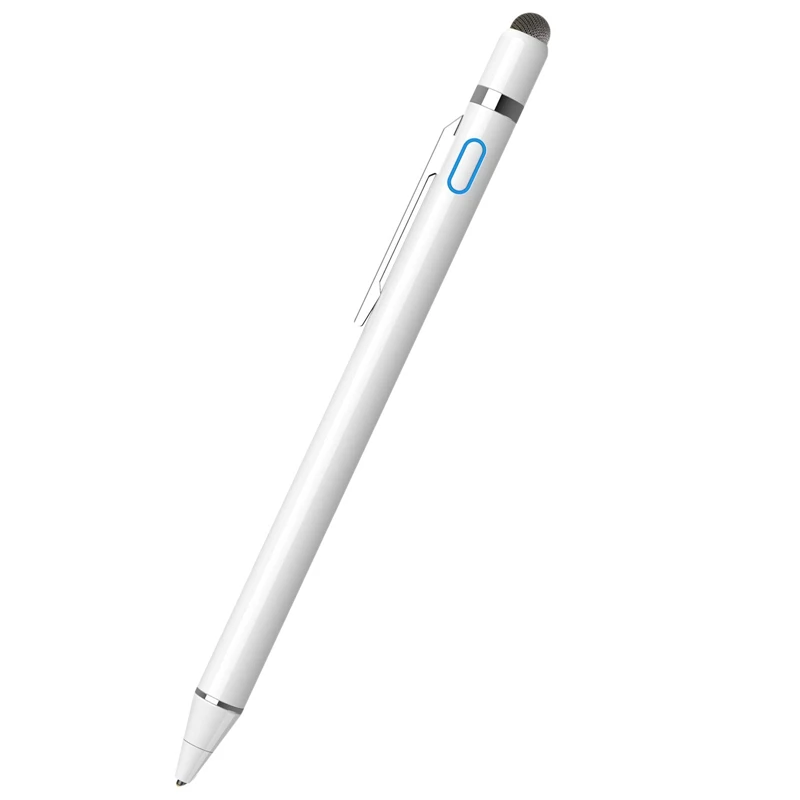

Stylus Rechargeable Digital Pen With Cloth Tip Active Capacitive Pen Stylus For Ios/Android/Phone/Ipad/Huawei/Xiaomi