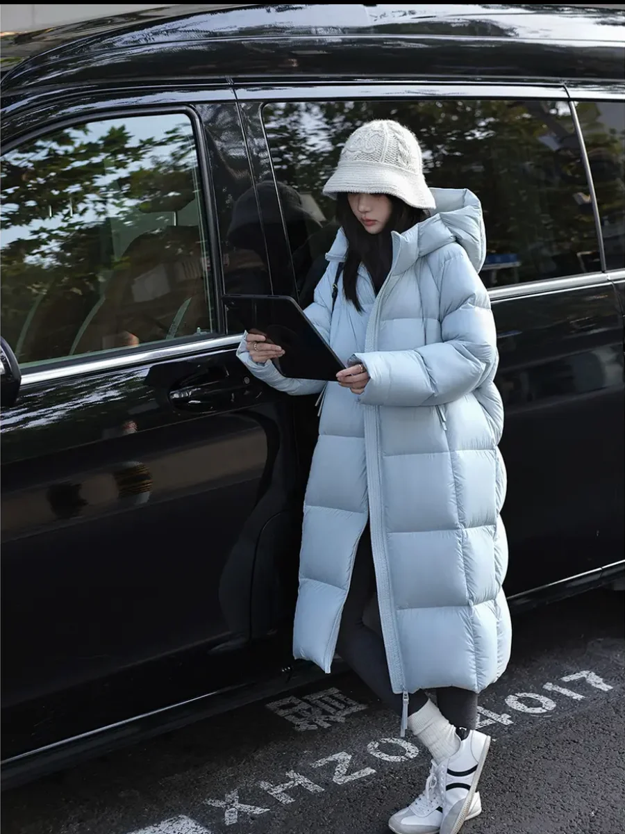 Европейские товары Мода Сверхлегкий белый утиный пух без подкладки Бархатный