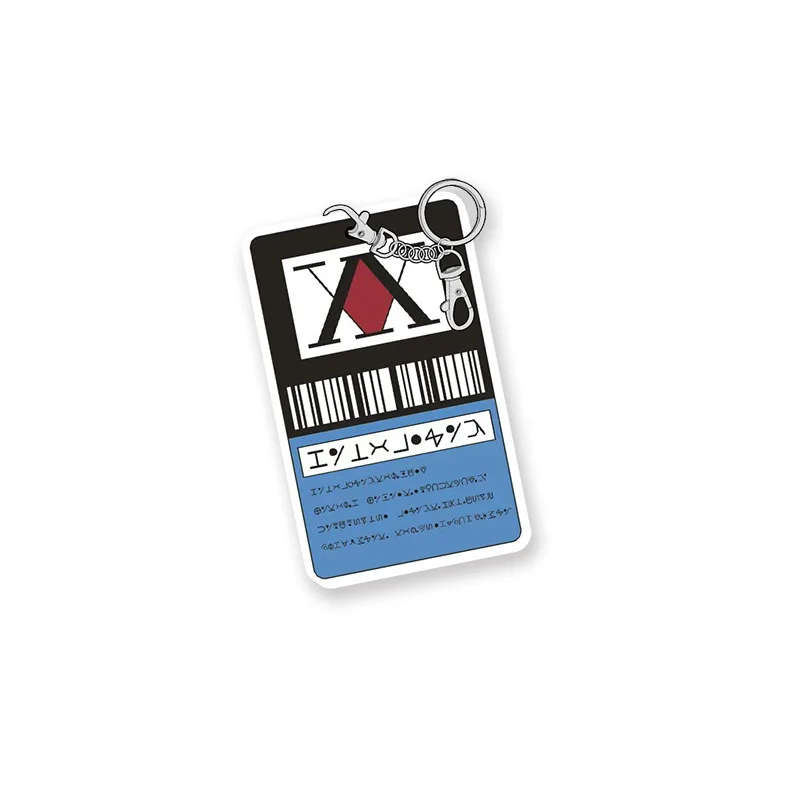 Брелок для ключей с подвеской из ПВХ косплея лицензией Hunter X