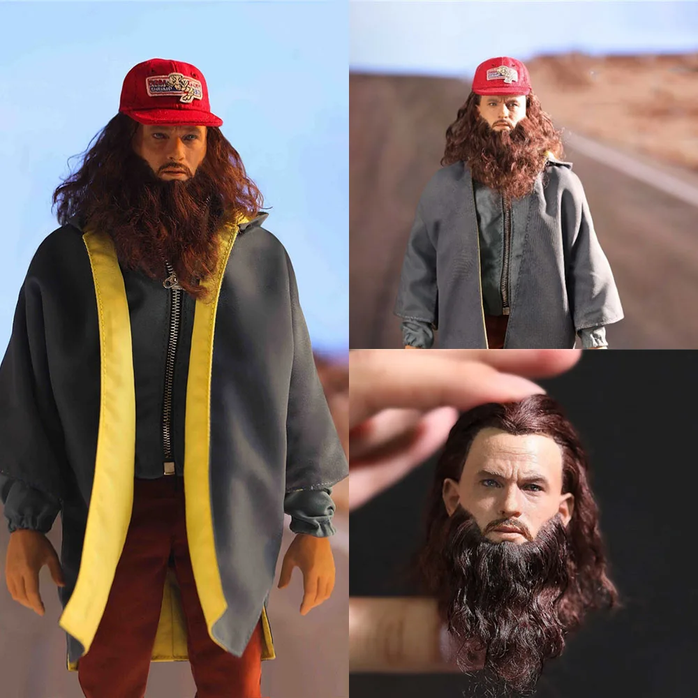 

DJ-CUSTOM EX-002 1/6 Male Soldier RUN! Forrest Gump with Hair Transplant Full Set 12'' Action Figure Model for Fans Collection