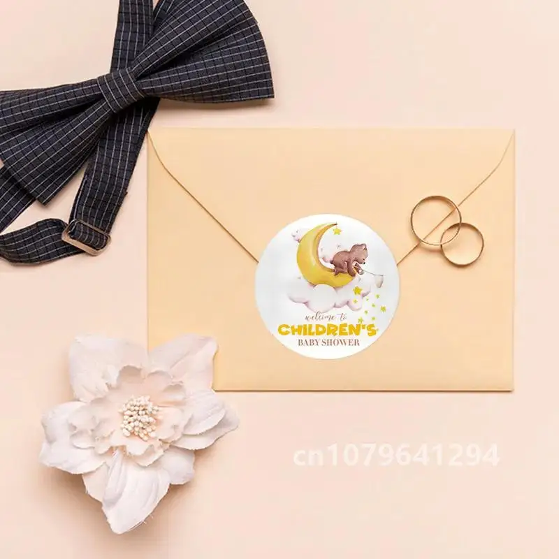 Наклейки с плюшевым мишкой на заказ наклейки Добро пожаловать для маленьких