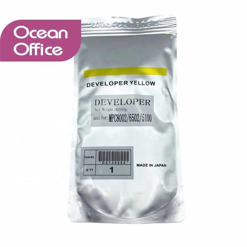 

1pcs 650g Developer For ricoh MP C651 C751 C8002 C6502 Pro C5110S 5100S