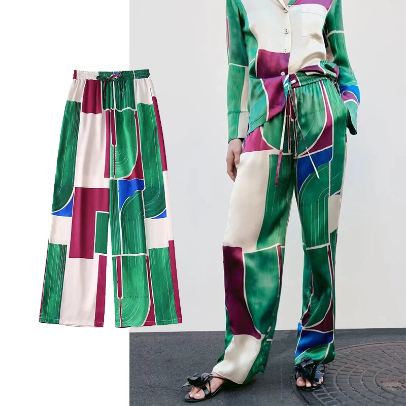 

Брюки женские льняные с завышенной талией, на молнии