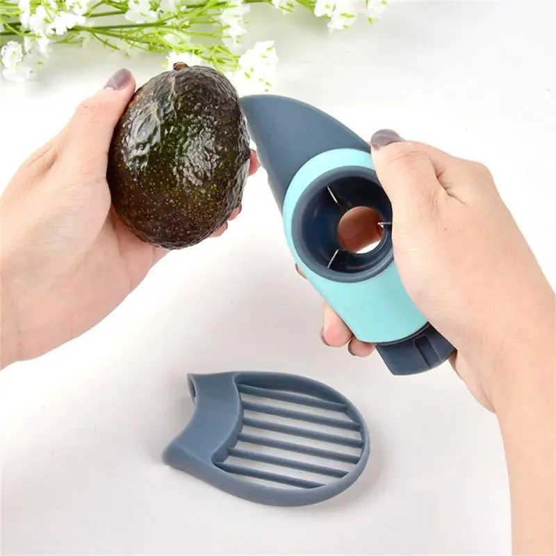 

3 In1 Avocado Slicer Avocado Knife Butter Fruit Peeler Cutter Pulp Separator Avocado Corer Vegetable Tools Kitchen Accessories