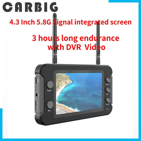 CARBIG 5,8G FPV-монитор 4,3 дюйма