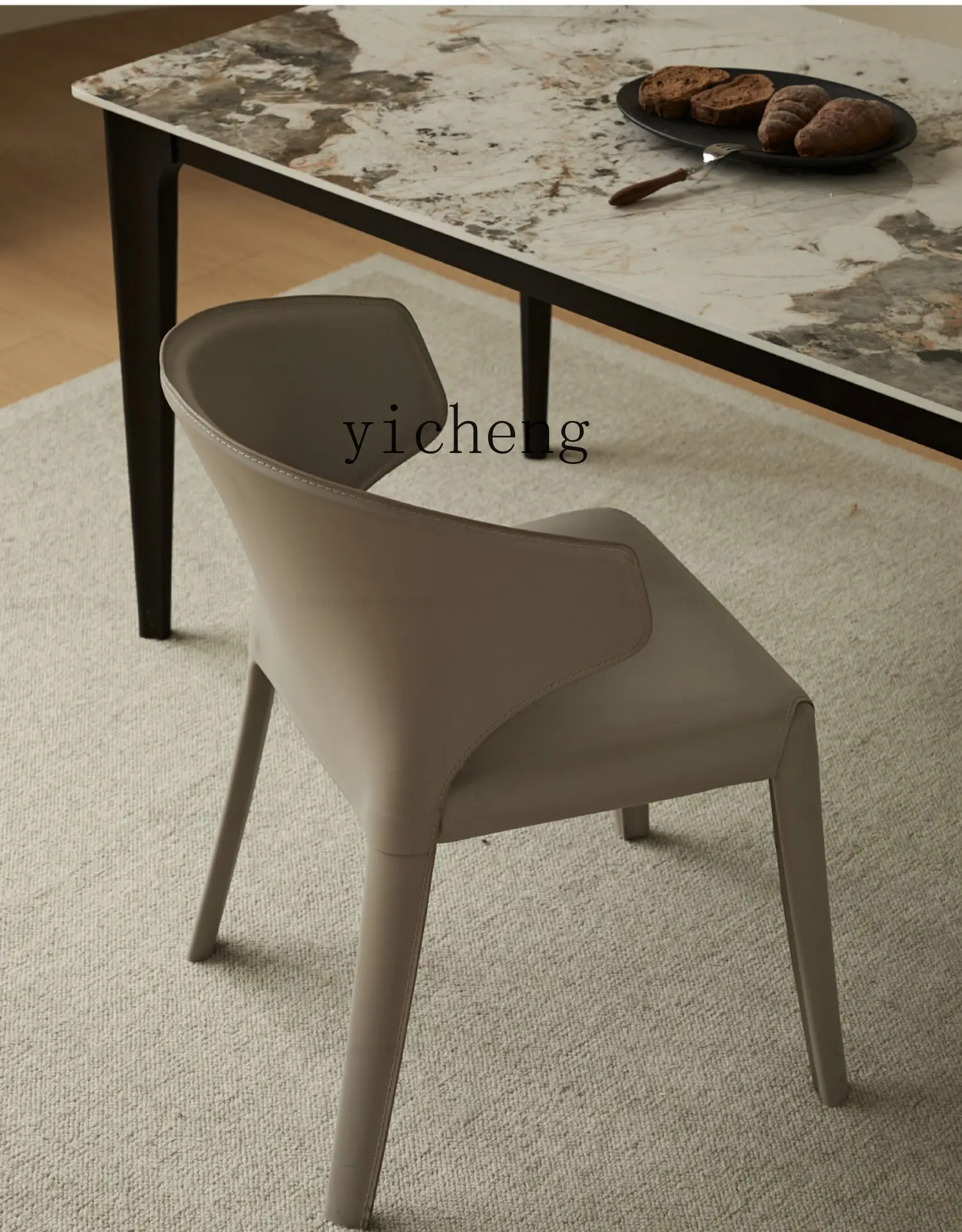 Стул для кабинета ZL обеденный стул со спинкой роскошный удобный кофейный