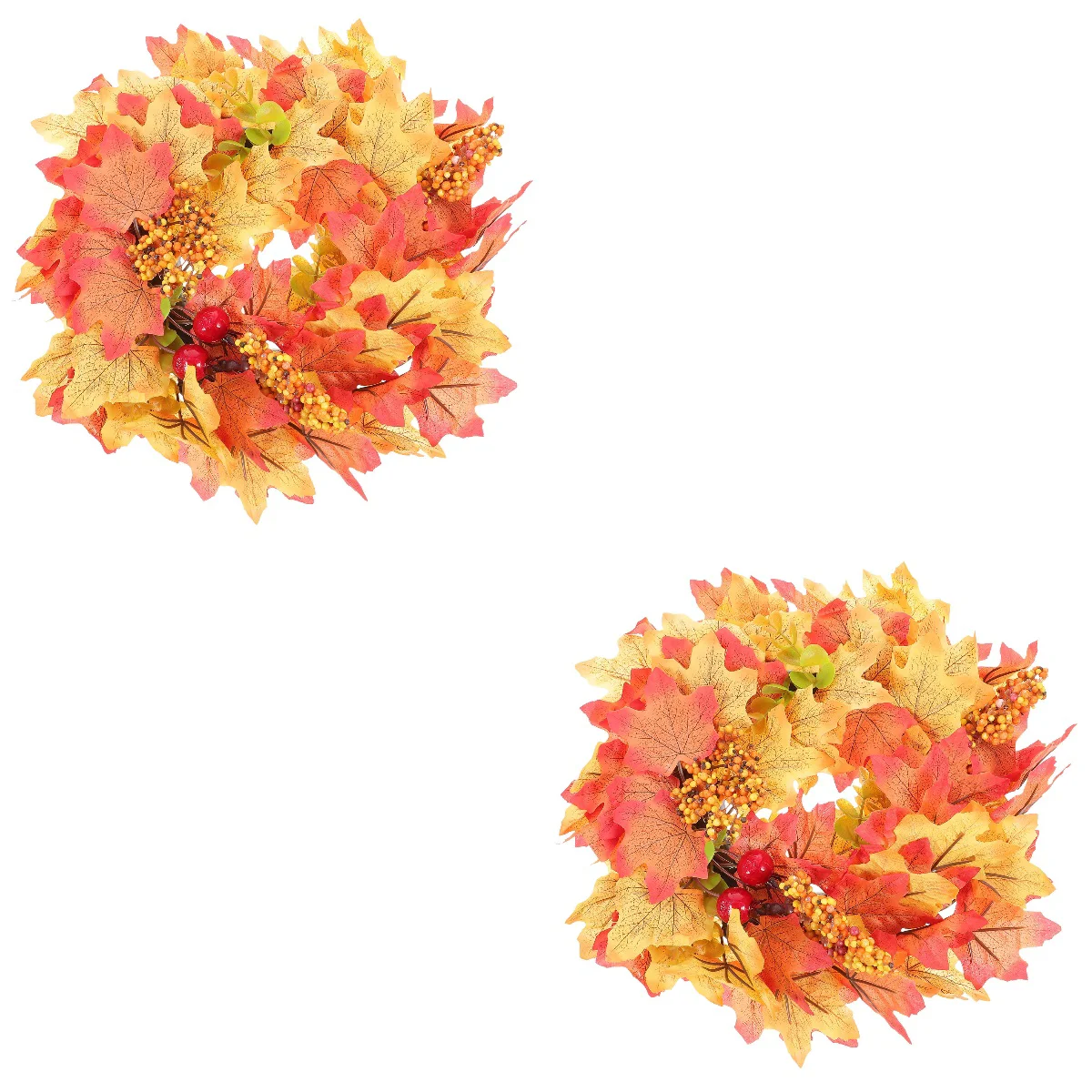 

2x Leaf Fall Thanksgiving Garland Fall Garland Fall Leaves Garland Garlands Garland Hanging Leaves for Home