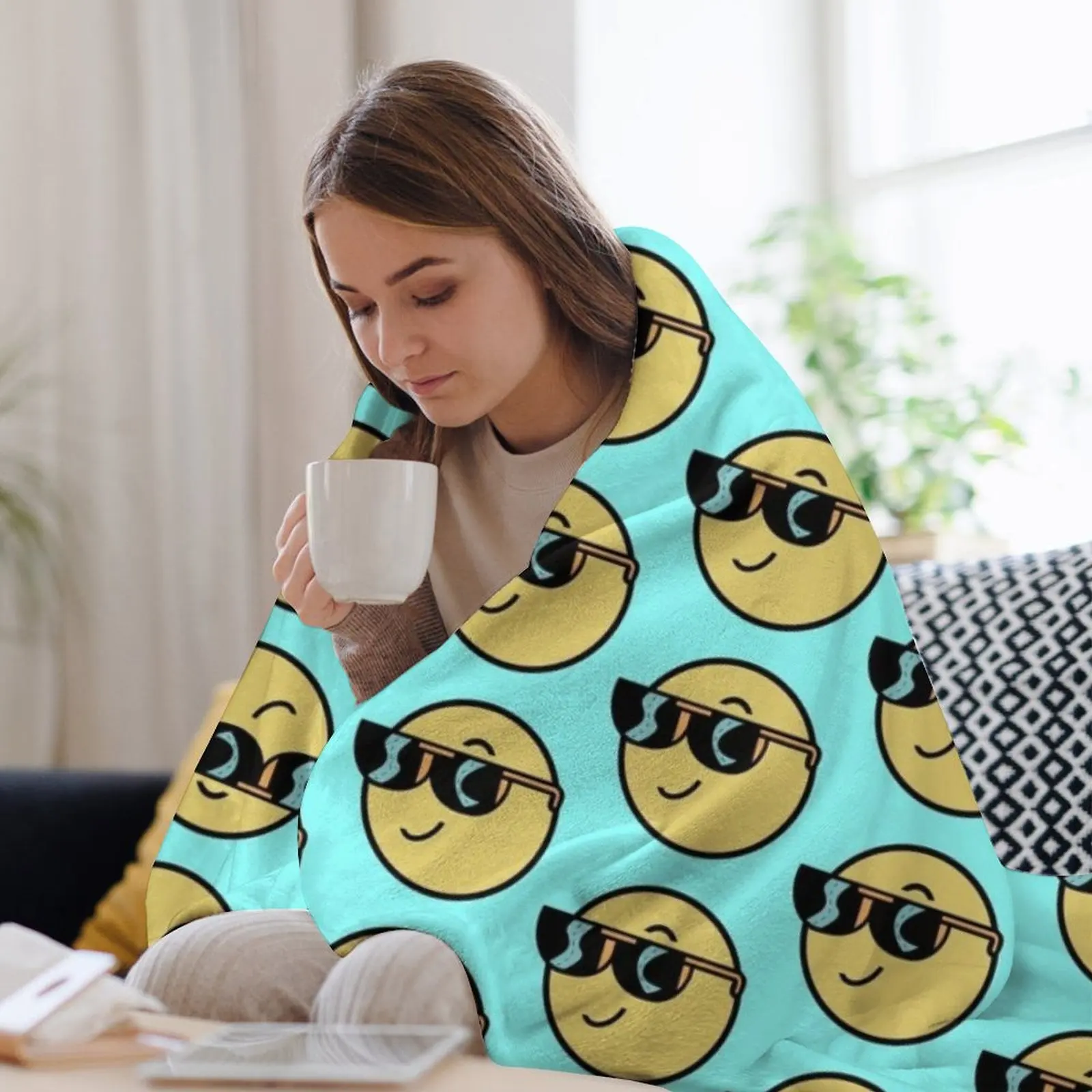 Одеяло-талисман RYKE милые клетчатые одеяла для кровати дивана