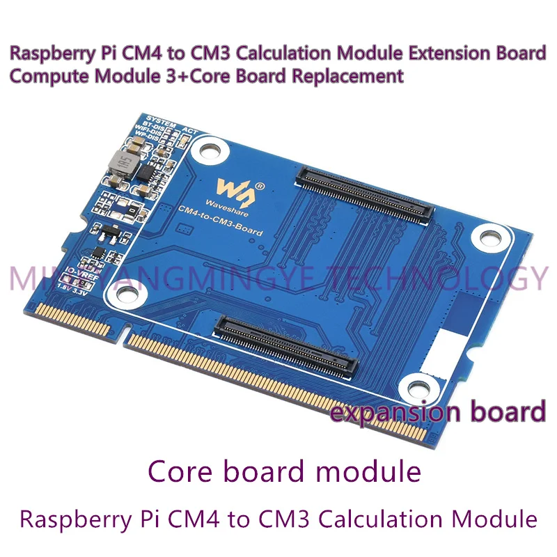

1PCS/LOT CM4-To-CM3-Board Raspberry Pi CM4 to CM3 Calculation Module Extension Board Compute Module 3+Core Board Replacement