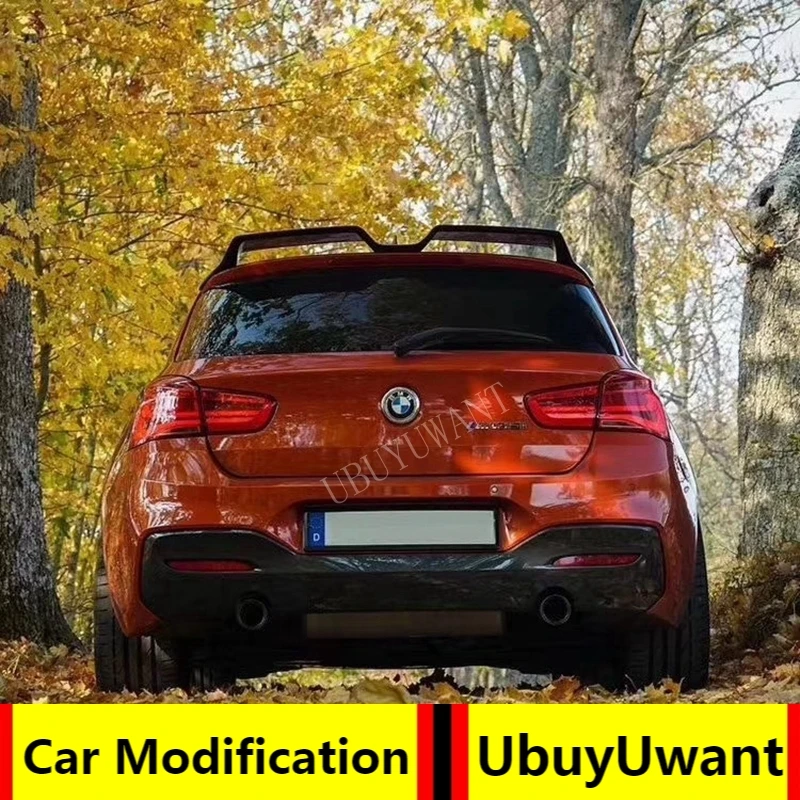 

Спойлер UBUYUWANT для BMW 1 серии F20 2016 2017 2018 серии 116i 120i 118i из углеродного волокна для заднего спойлера на крышу F20