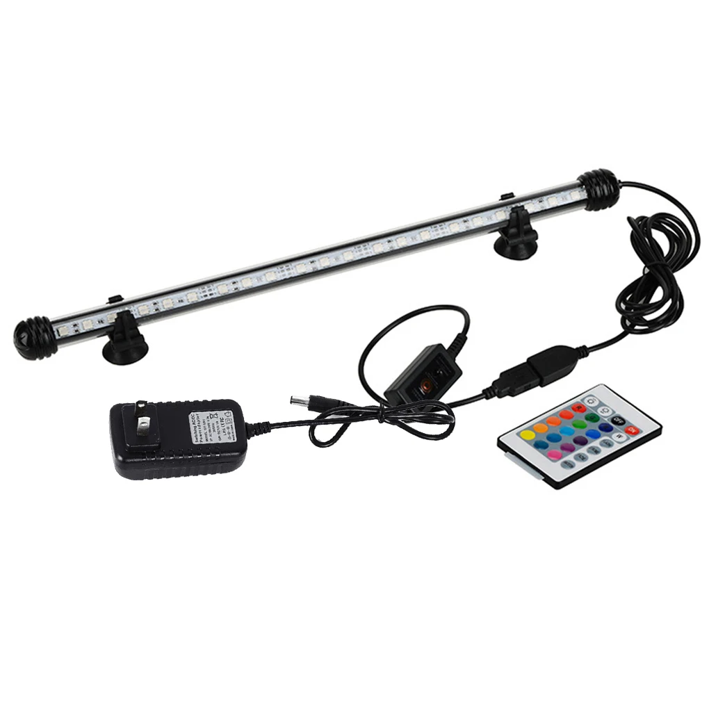 

Aquarium Dimmable RGB Light Waterproof Underwear Bar Lamp Remote Control Aquarium Atmosphere Light
