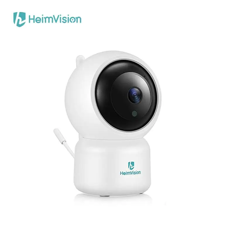 

Дополнительная детская камера HeimVision для успокоения 3 1080P ночное видение 360 ° PTZ Дистанционное 2-канальное аудио VOX 8 Колыбельная Запись Поддержка SD-карты