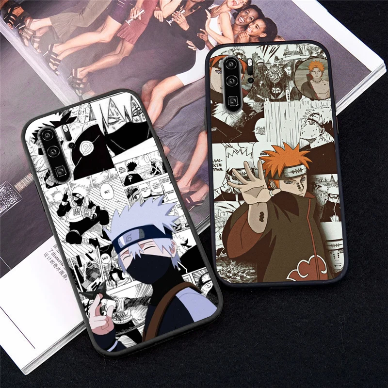 

Naruto Japanese Anime Phone Cases For Huawei Honor Y6 Y7 2019 Y9 2018 Y9 Prime 2019 Y9 2019 Y9A Coque Carcasa Funda Back Cover