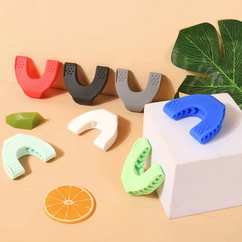 Тренировочный массажер мяч для мышц нижняя челюсть фитнес-оборудование