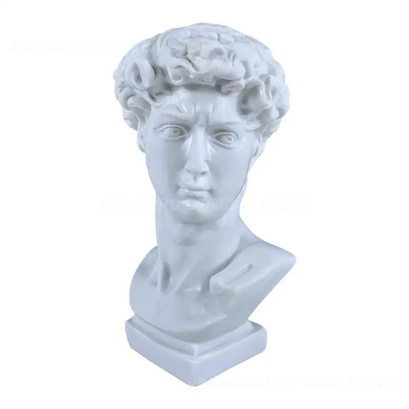 Креативная статуя скульптурный держатель для ручек из смолы портрет Давида