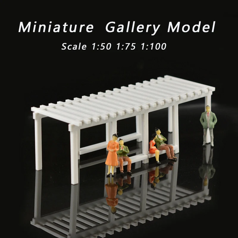 

Miniature Corridor Model Scale 1:50 1:75 1:100 Diy Building Material Sand Table Outdoor Landscape Model Diorama Kit