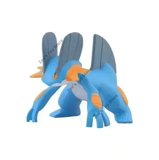Фото В наличии: Оригинальная коллекционная фигурка Bandai Scale World Pokemon Hoenn Region Swampert Sceptile, аниме-модель, игрушка, подарок №3