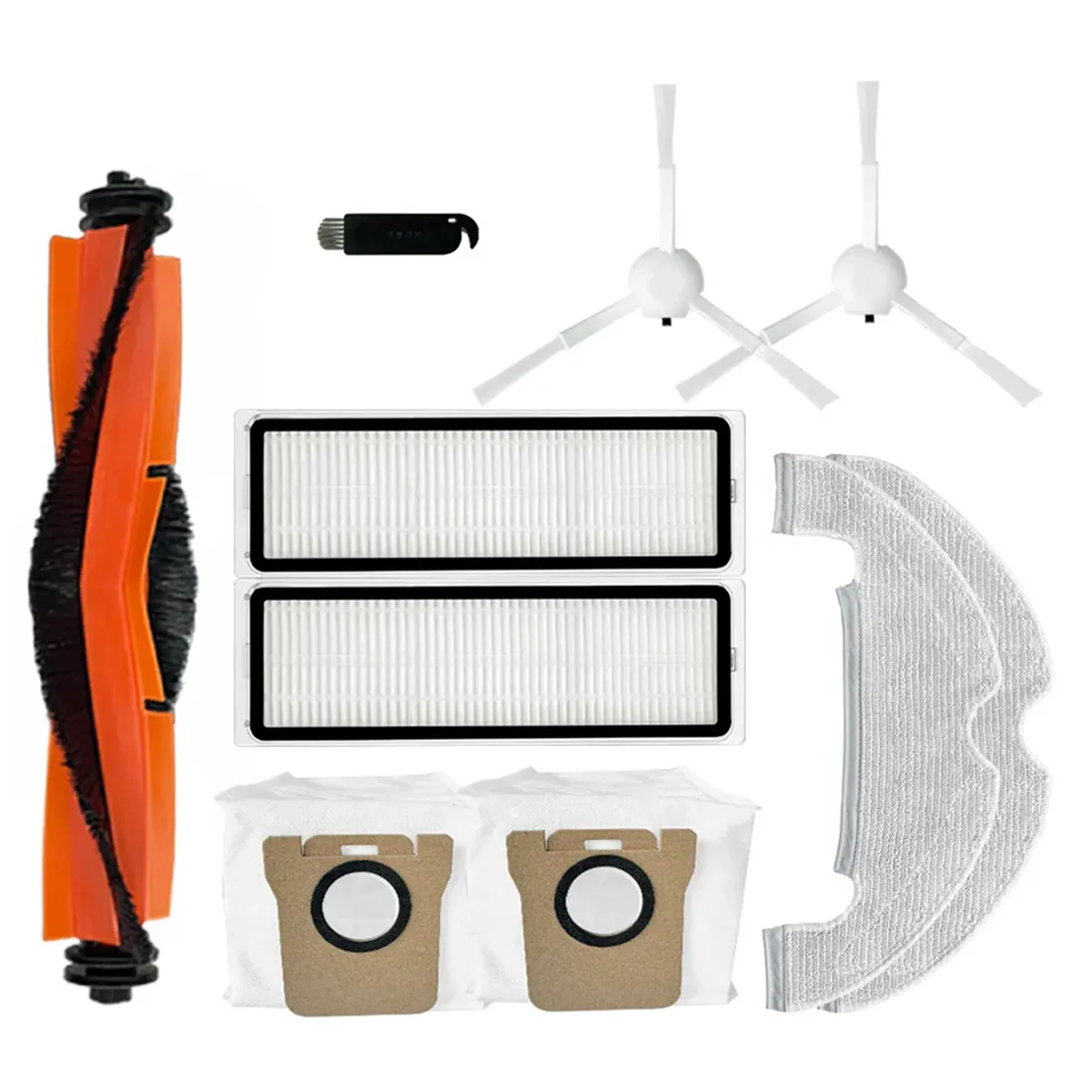 Основная боковая щетка Hepa-фильтр тканевый мешок для пыли Xiaomi X10 аксессуары