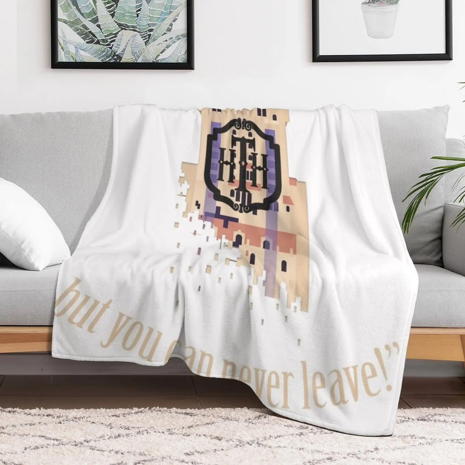 Одеяло Башня ужасов для отеля теплые зимние одеяла пикника