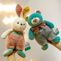 plush toy stuffed doll cartoon animal colorful rabbit bunny bear kid appease bedtime story friend birthday christmas gift 1pc