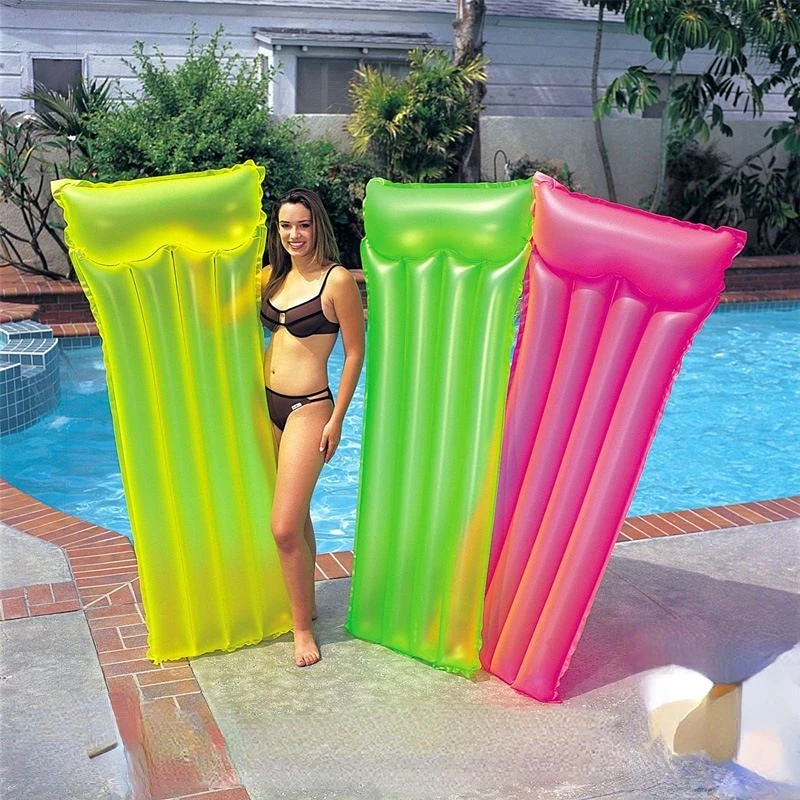 

Adults Inflatable Pool Float Bed Air Mattress Surfboard Buoy Kickboard Safety Sea Pool Surfing Board Water Toys