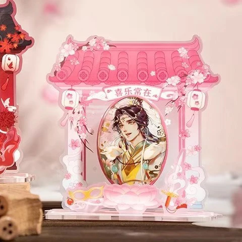 

[Подлинный] Heaven Official'S Blessing Sincere Shrine Series Blind Box Bar Acrylic Wind Master Flower City Xie Lian Gifts