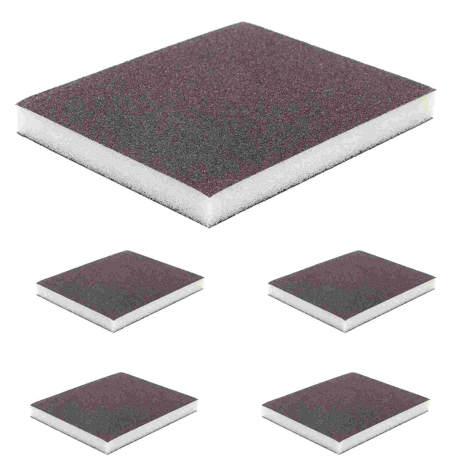 

5 Pcs Sandpaper Kit Ceramic Tile Furniture Sanding Blocks Pads Fine Grit Tiles Wood Detail