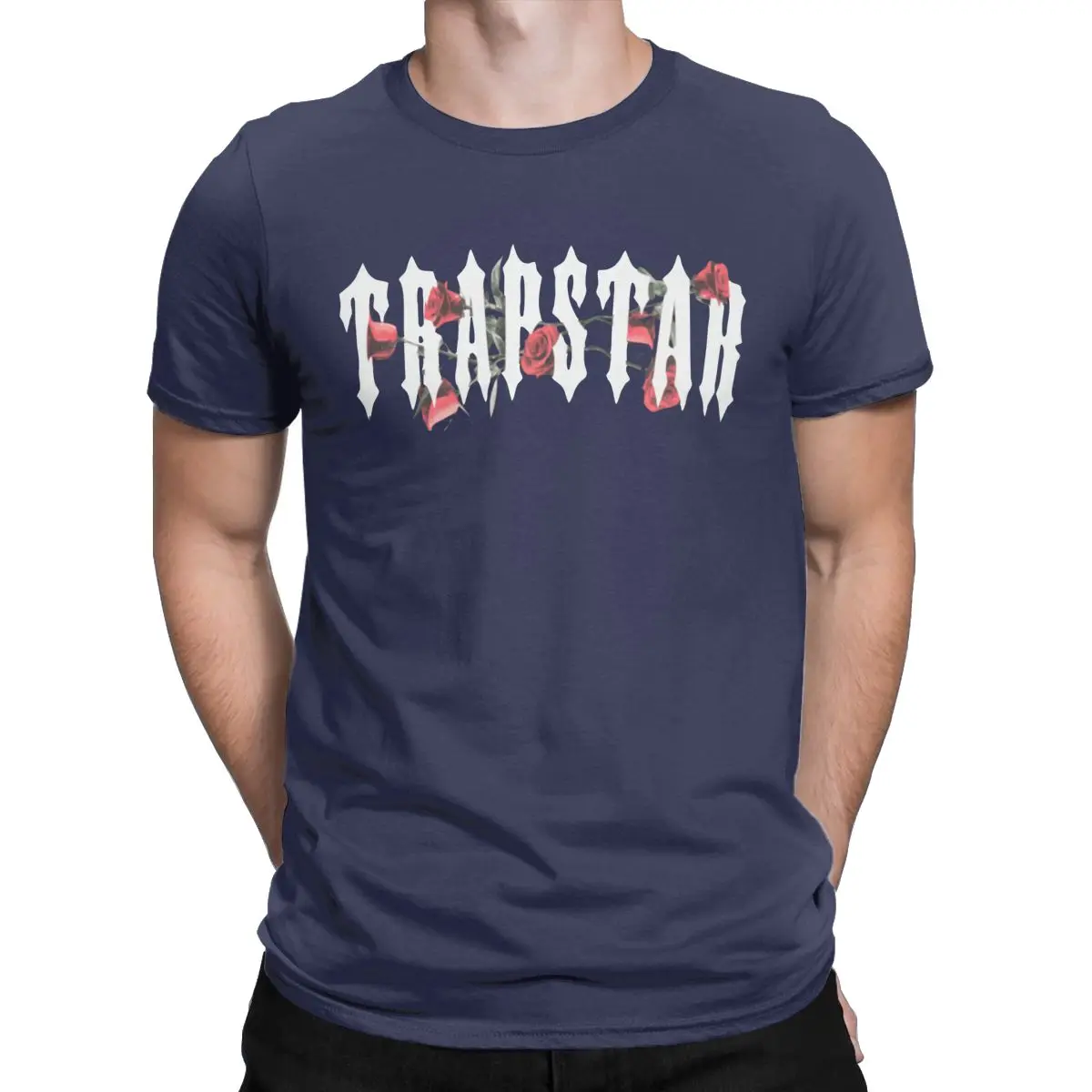 

Trapstar London t shirt for men Vintage Tee Shirt Short Sleeve Crew Neck T-Shirts 100% Cotton Birthday Present Tops