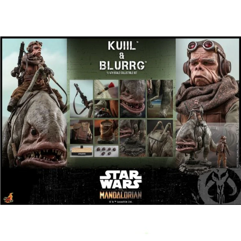 

In Stock HotToys HT 1/6 TMS048 TMS049 The Mandalorian Cull and Bullag Action Figure Toy Gift Model Collection Hobby