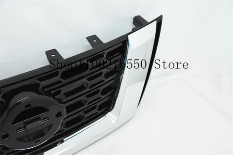 Передние гоночные решетки, решетка бампера, матовый черный, оригинальный стиль, подходит для Nissan Terra 2018-2020, передняя средняя решетка из АБС-пластика