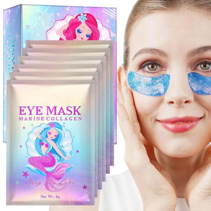 

Eye Bag Patches Collagen Pearl Collagen Eye Patches Marine Energy Pearl Eye Gels For Reduce Puffiness Eyes Dark Circles Eye Bag