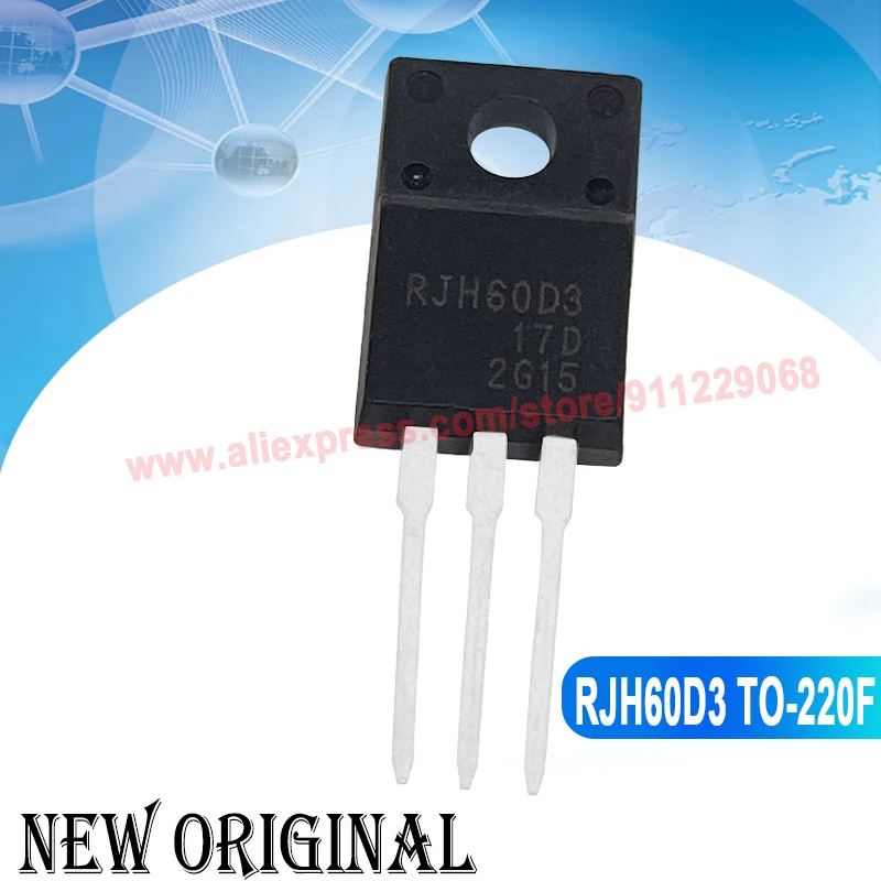 (5 шт.) RJH60D3 RJH60D3DPP TO-220F 600V 17A / RJP30E2 TO-220F / RJP63K2 TO-220F / RJP30H1 RJP30H1DPP 360V 30A TO-220F (5 шт.) RJH60D3 RJH60D3DPP TO-220F 600V 17A / RJP30E2 TO-220F / RJP63K2 TO-220F / RJP30H1 RJP30H1DPP 360V 30A TO-220F