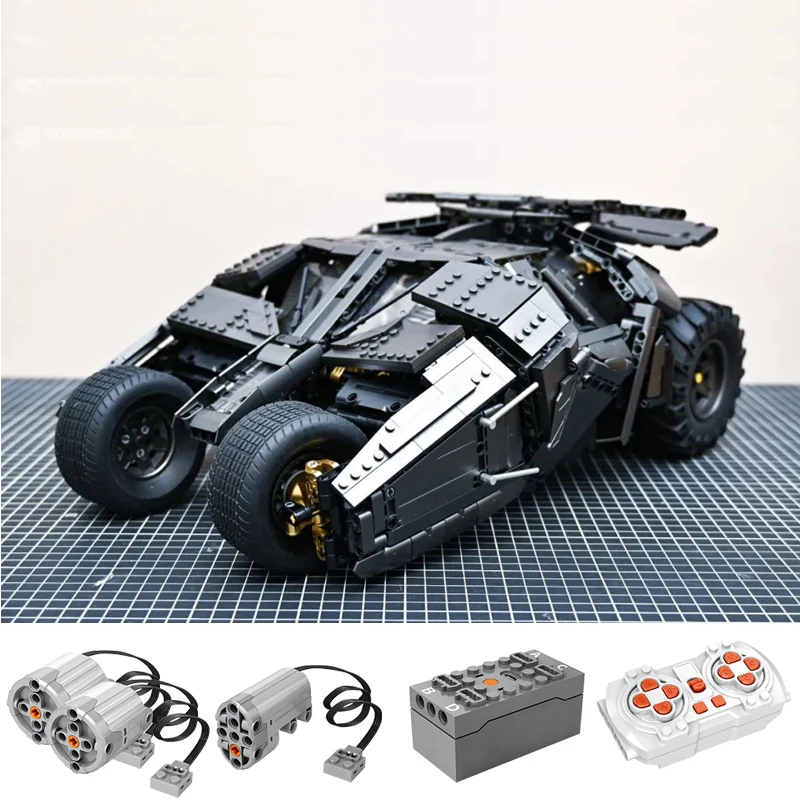 

IN STOCK 2830pcs Technical Remote Control black sports car Bricks Model MOC creativity Building Blocks Toys Kids Gifts Set