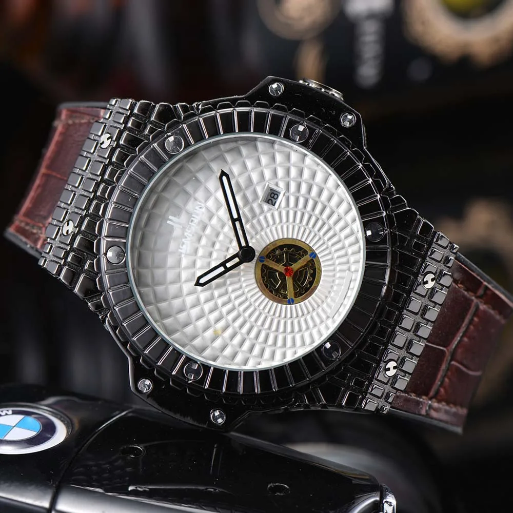 

Часы наручные мужские кварцевые в стиле хип-хоп, брендовые Роскошные модные деловые автоматические, с полной стразами, с датой, с датой ААА