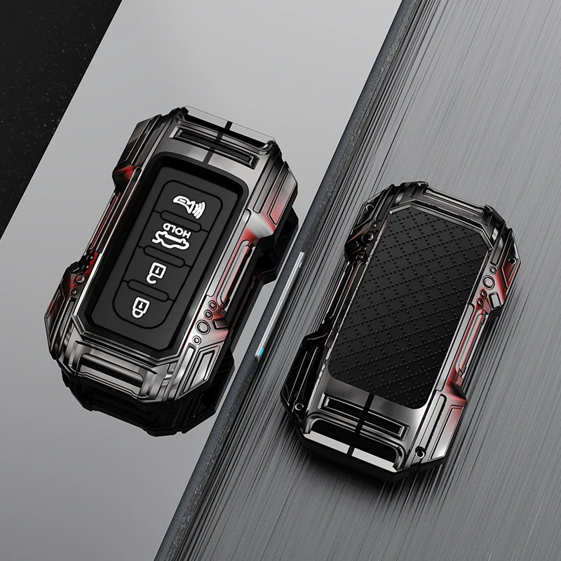 Чехол для смарт-ключа из цинкового сплава, брелок для Hyundai IX35 Elantra Sonata 8 9, для Kia Sportage K5 K2 Sorento Optima Forte 2011-2016