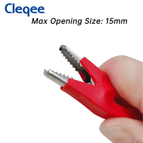 Переходник для прикуривателя Cleqee P90025 с двумя 4 мм гнездовыми адаптерами с тестовыми проводами банановых штекеров 12 В 10 А