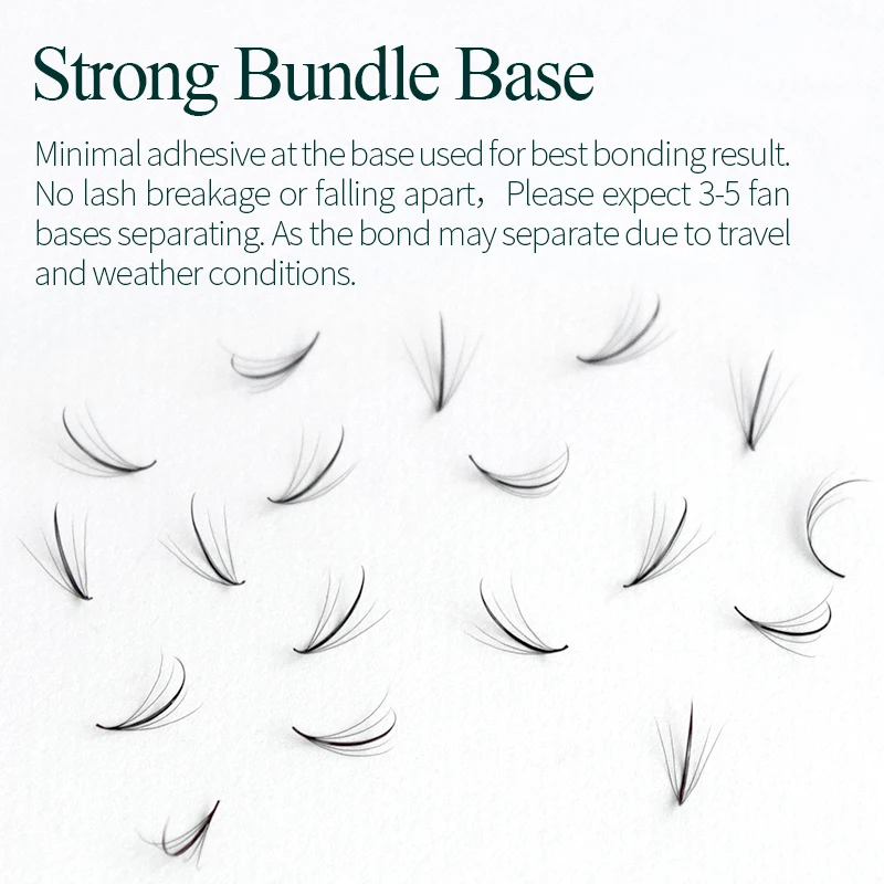 5D PreMade Wispy Fans Lashes Premade Volume Fan Eyelash Extension  Volume Effect Handmade Long Natural Fake Lashes 8~15 mm