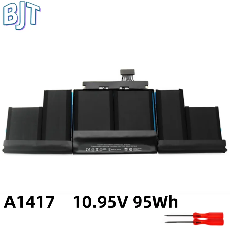 Новый 9-элементный аккумулятор для ноутбука 10 95 В Втч A1417 Apple Macbook Pro 15 Retina A1398