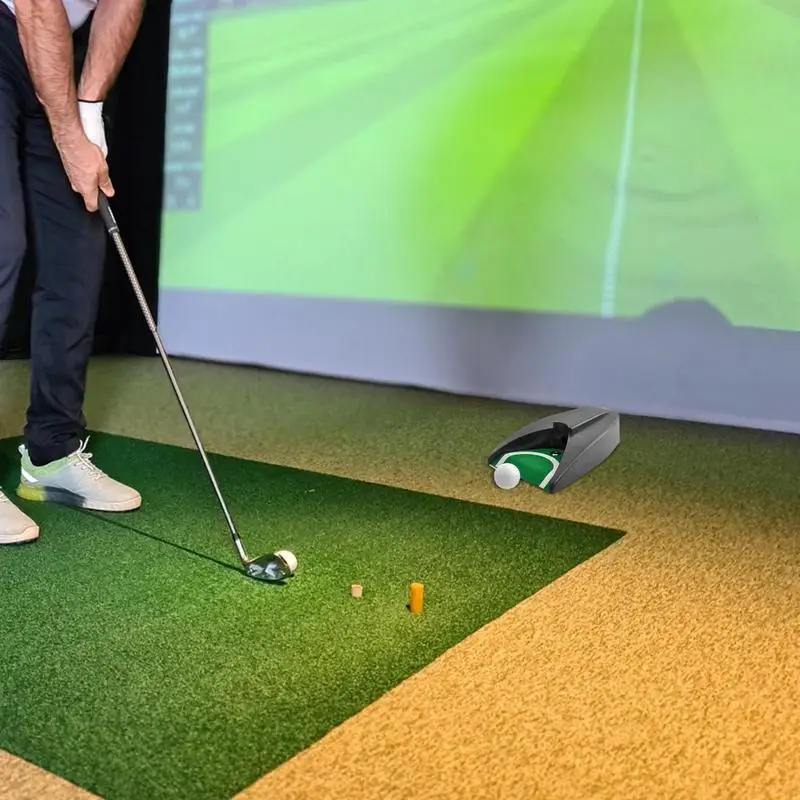 Автоматическая машина для гольфа с автоматическим возвратом чашки