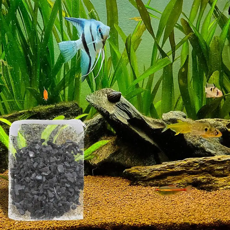 z siatki na suwak Akwarium Nylonowy filtr Drobna siatka wielokrotnego użytku Siatkowe worki filtrujące do akwarium