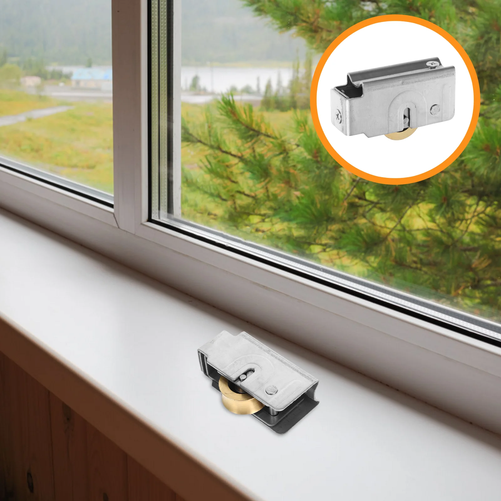 Шкив Блок Роликовые колеса Оконные ролики Раздвижная дверь Направляющая для