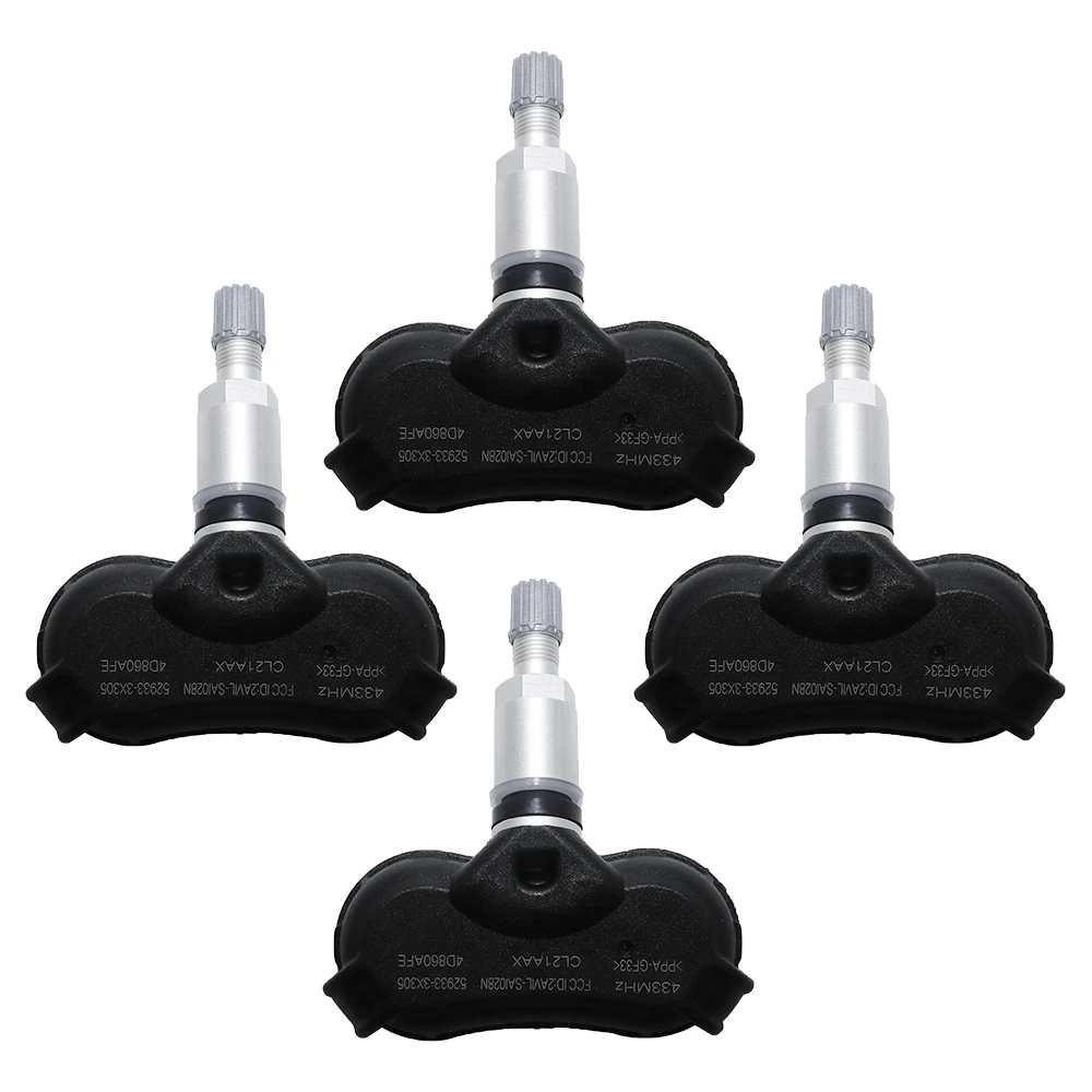 4 шт. датчик контроля давления в шинах для Hyundai Elantra Kia Rio (UB) Cerato 433 МГц 52933-3X300 529333X300