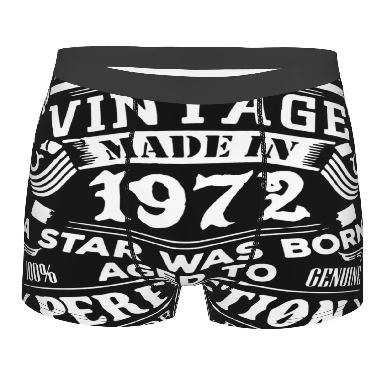 

Трусы-боксеры мужские/женские, с рукавом 1972, 50 лет