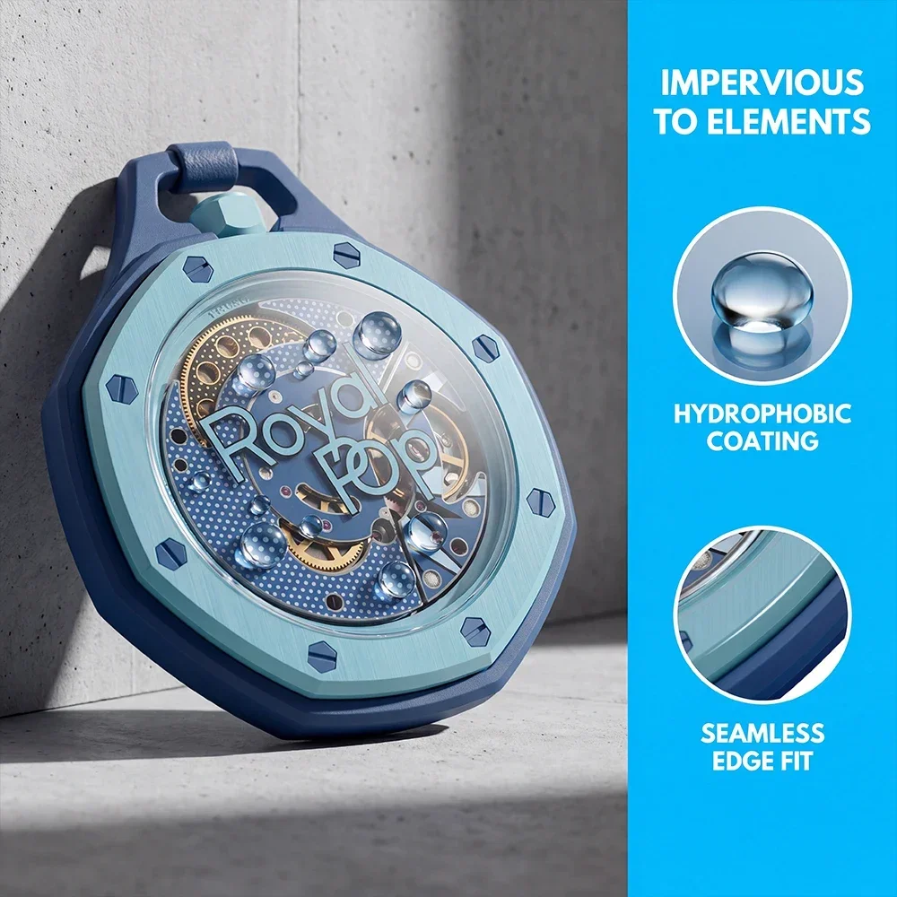 1-2 шт. в упаковке, защитная пленка из закаленного стекла 9H HD для Swatch x AP Royal Pop Pocket Watch, защитная пленка для экрана, устойчивая к царапинам, аксессуары (art.: 3920db9df327a) - 3920db9df327a