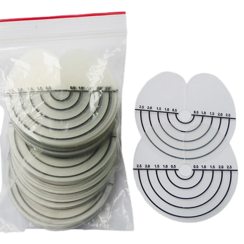 

50pcs Heat Shield Guards Single Hole Fusion Glue Protector for Hair Extension