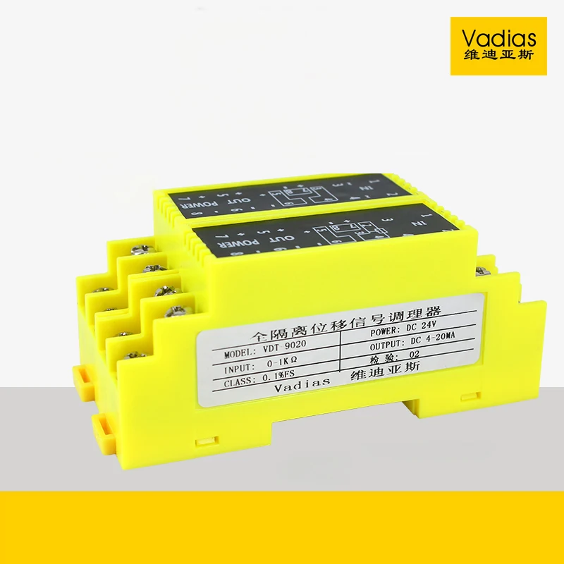 Преобразователь сигналов потенциометра 0-1 кОм 0-5 от 0-10 до 4-20 мА В передатчик с 24