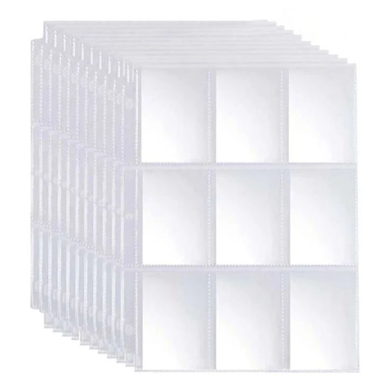 

Photocard Binder,Baseball Card Binder Transparent Plastic Game Card Protective Cover,Suitable For Skylanders